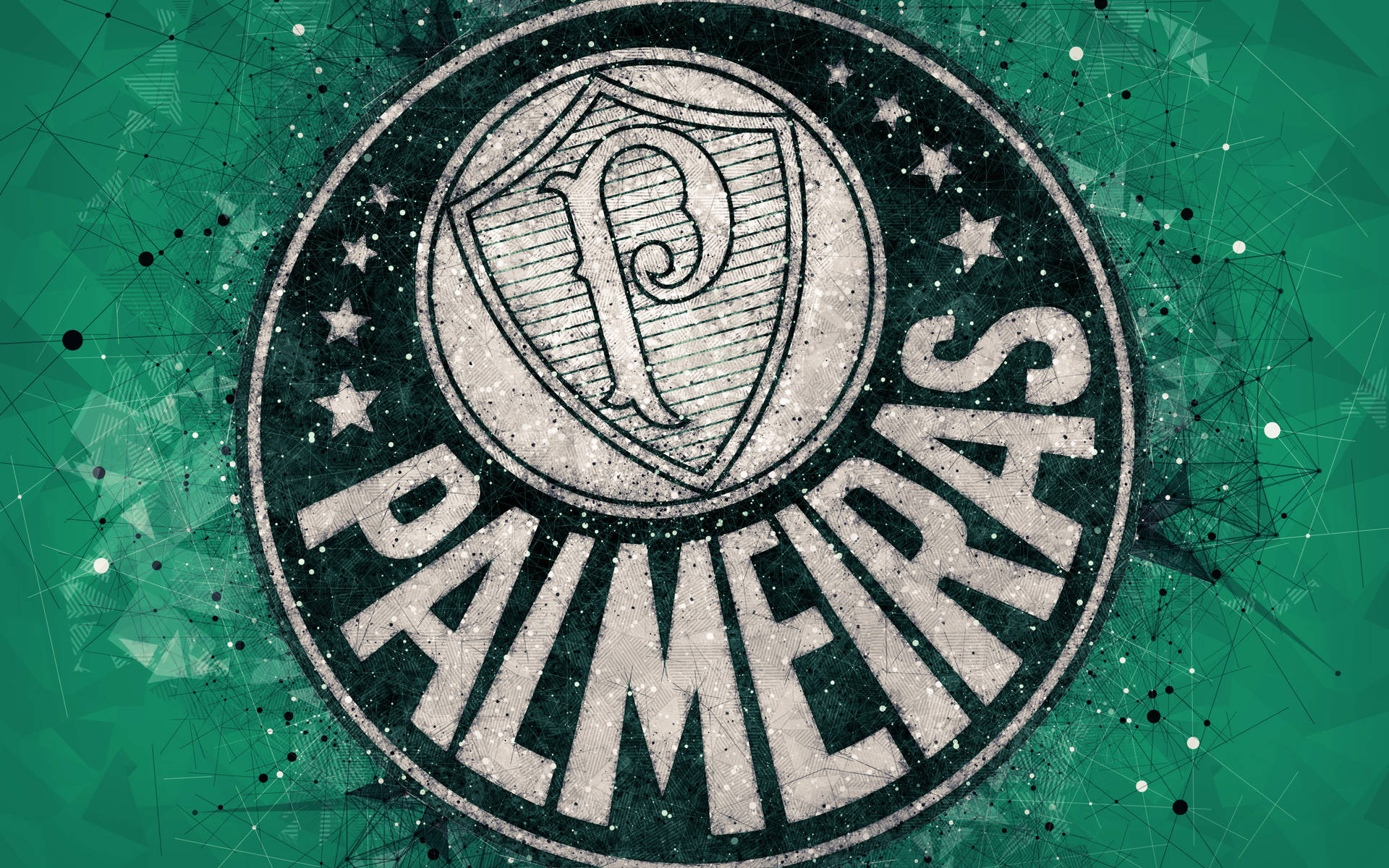 Palmeiras Lines Wallpaper
