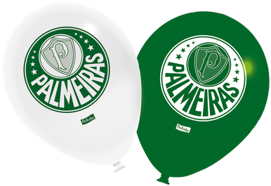 Palmeiras Logo Balloons PNG