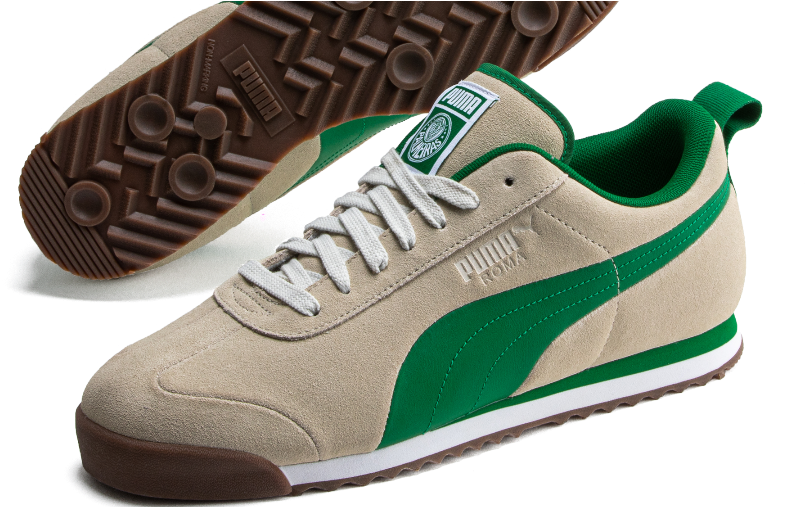 Palmeiras Puma Sneakers Branding PNG