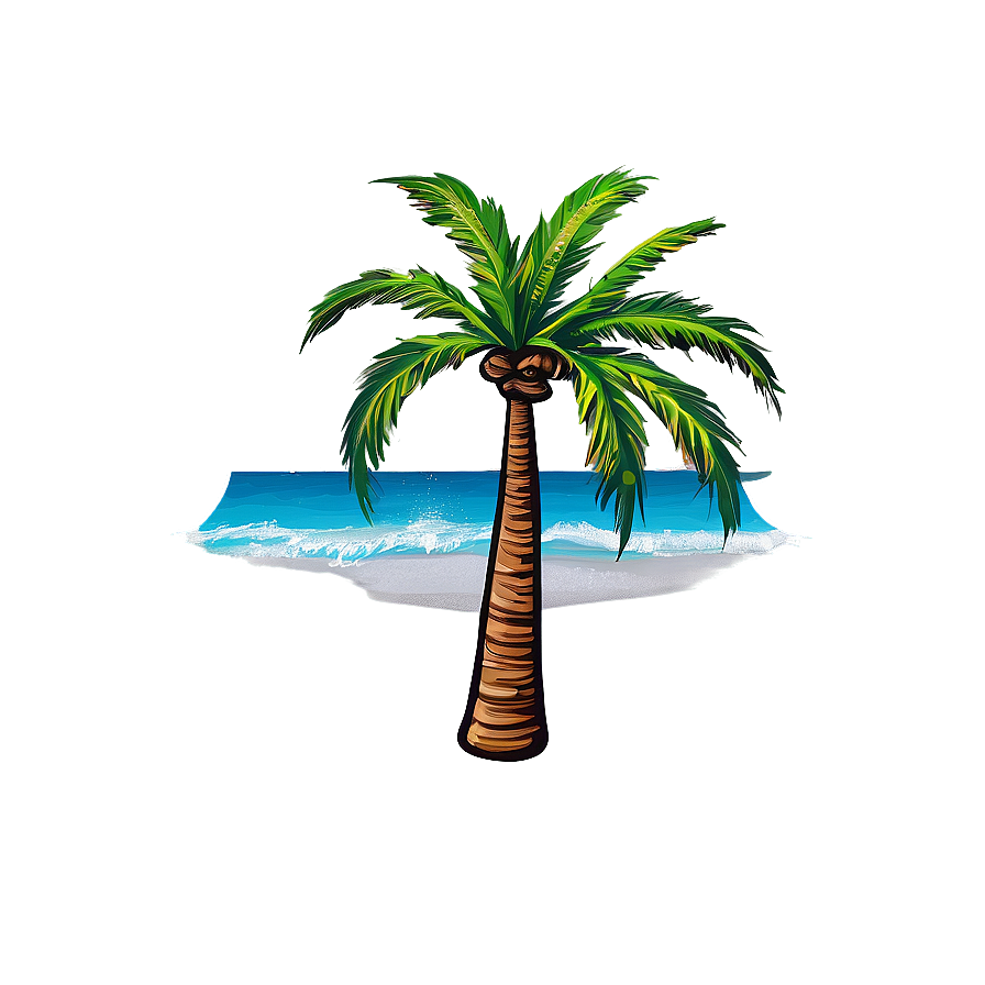 Palms And Ocean Breeze Png 87 PNG