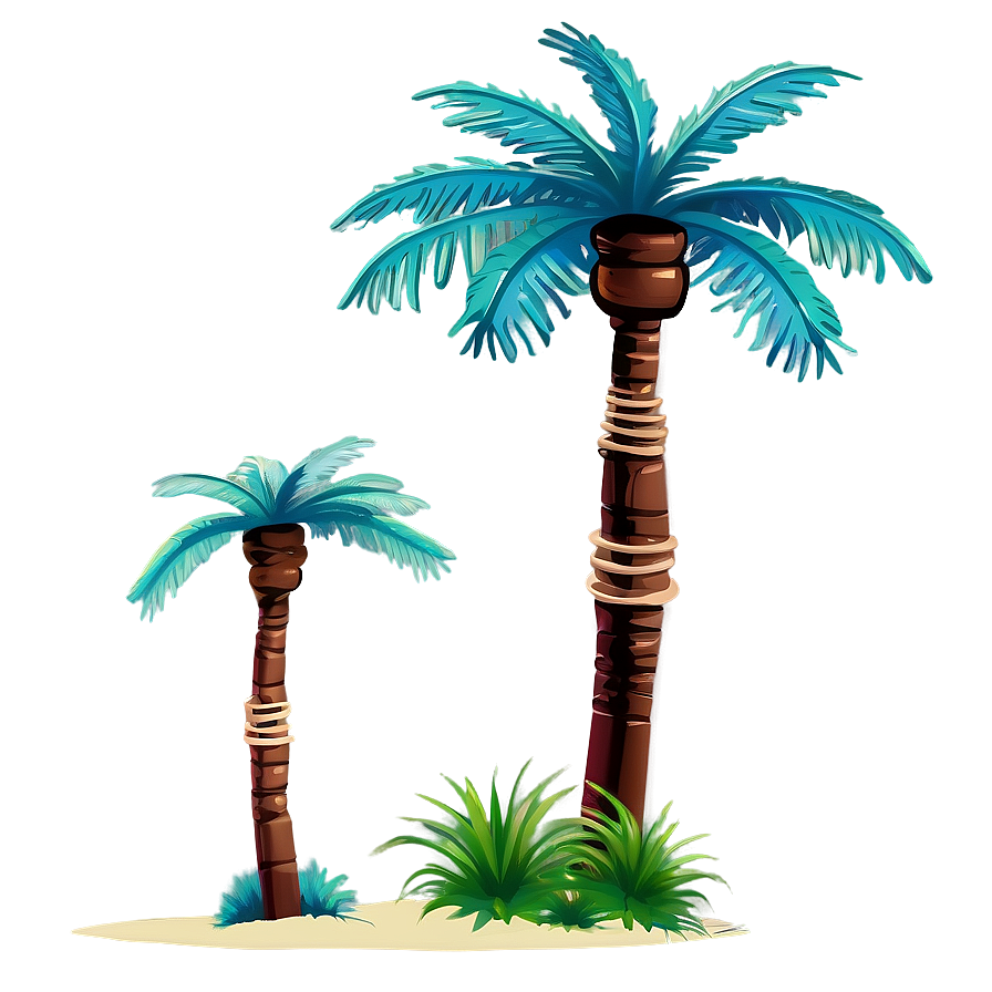 Palms And Ocean Breeze Png Ryc26 PNG