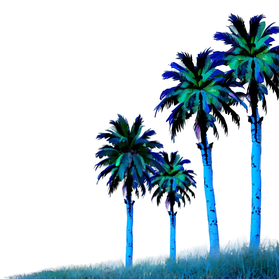 Palms At Dawn Png Nkw PNG