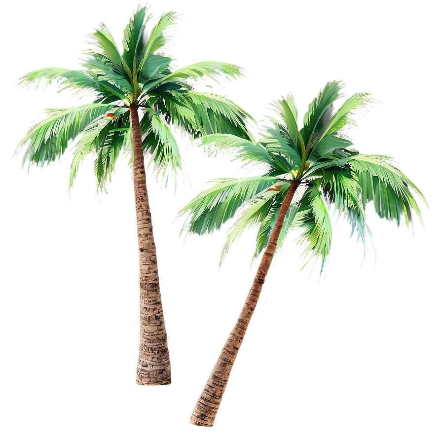 Palms In Windy Weather Png Haf76 PNG