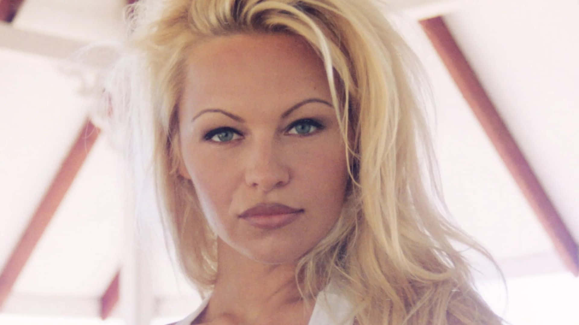 Pamela Anderson Radiating Confidence Wallpaper