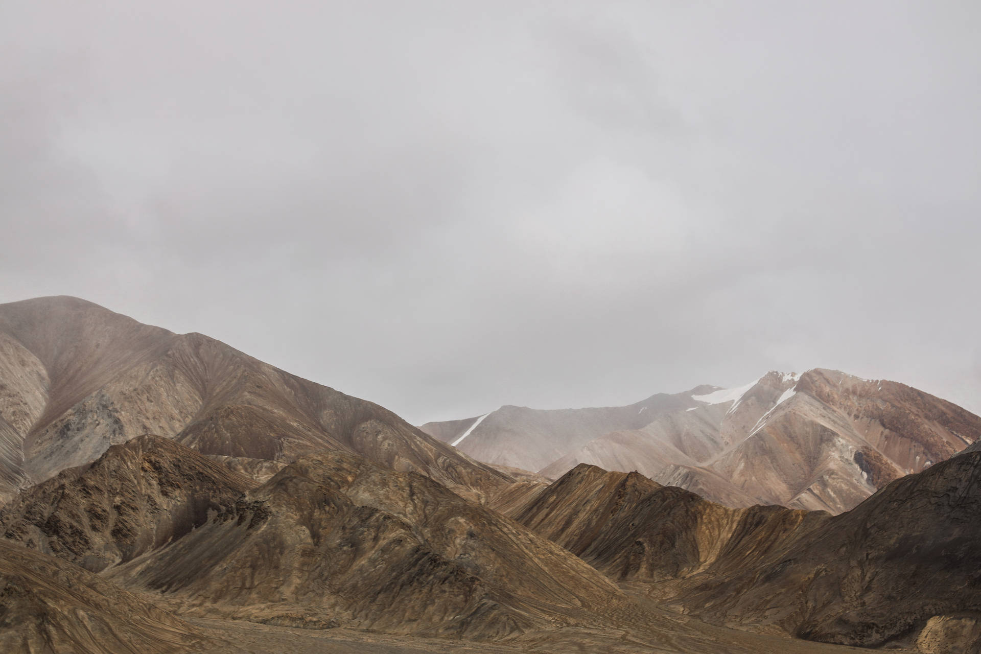 Pamir Desert In Tajikistan Wallpaper