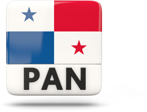 Panama Flag Design Element PNG