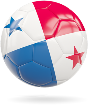 Panama Flag Soccer Ball PNG