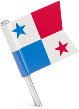 Panama National Flag Graphic PNG