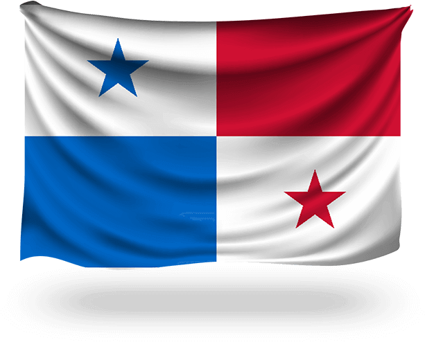 Panama National Flag Waving PNG