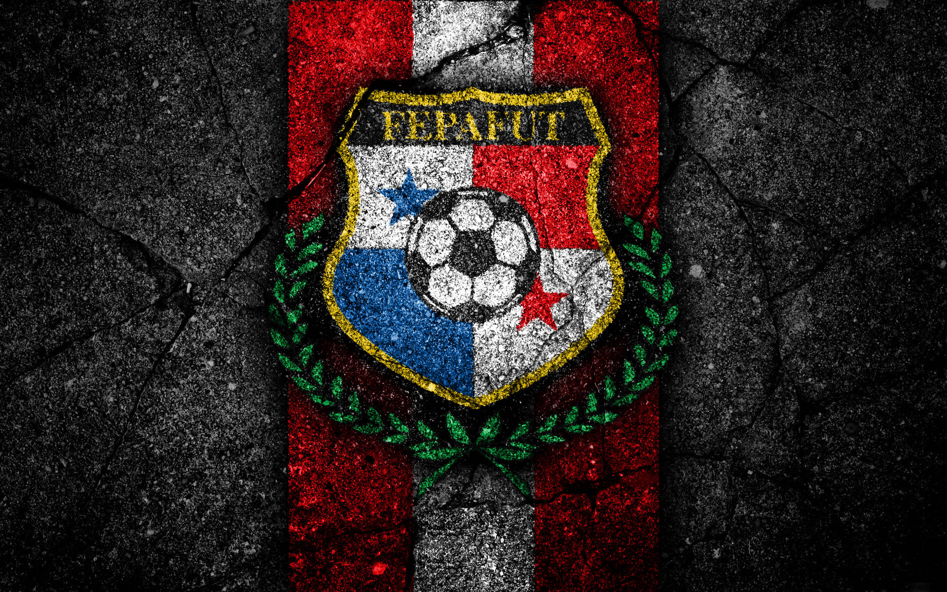 Panamaslandslag I Fotboll Logotypen Wallpaper