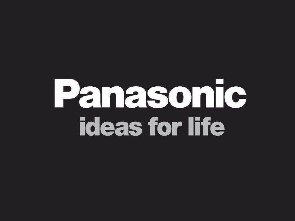Fondode Pantalla De Panasonic En Negro. Fondo de pantalla