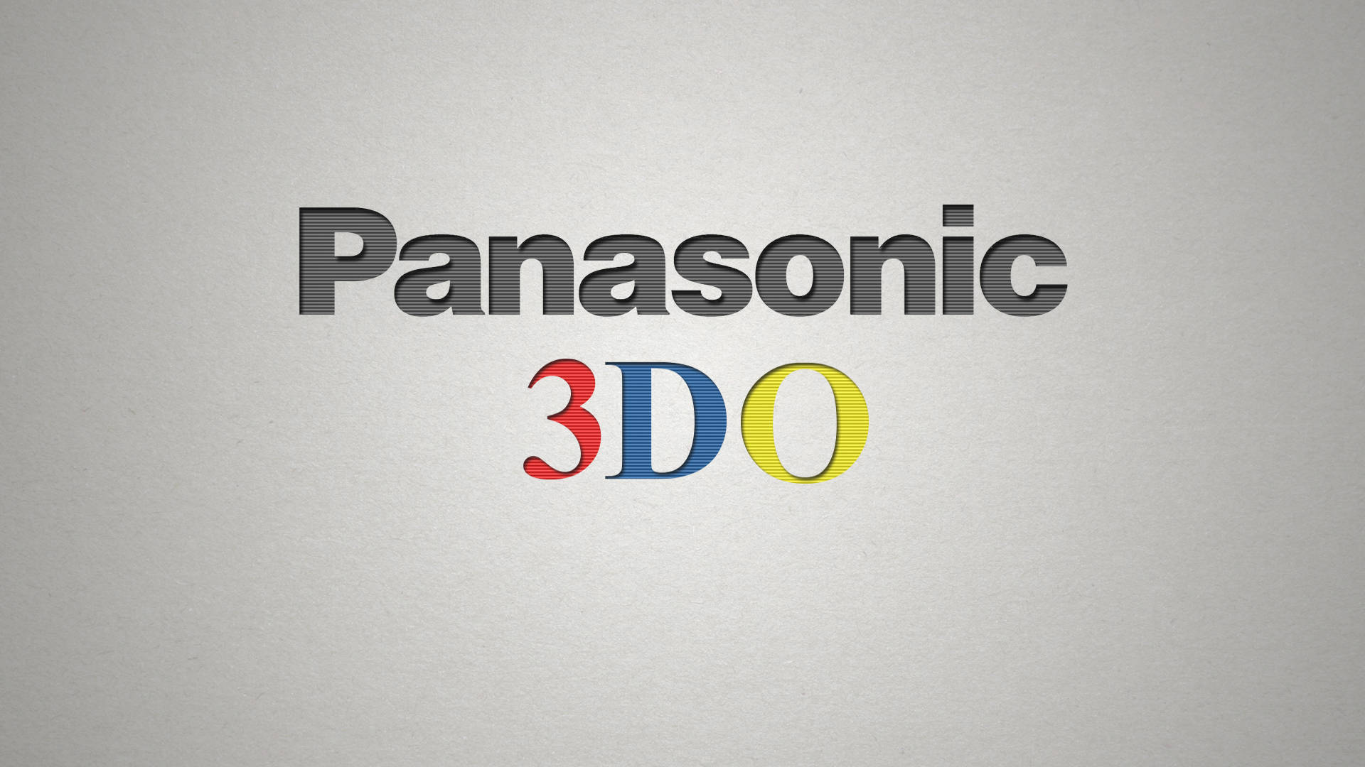 Panasonic Grigio 3do Sfondo