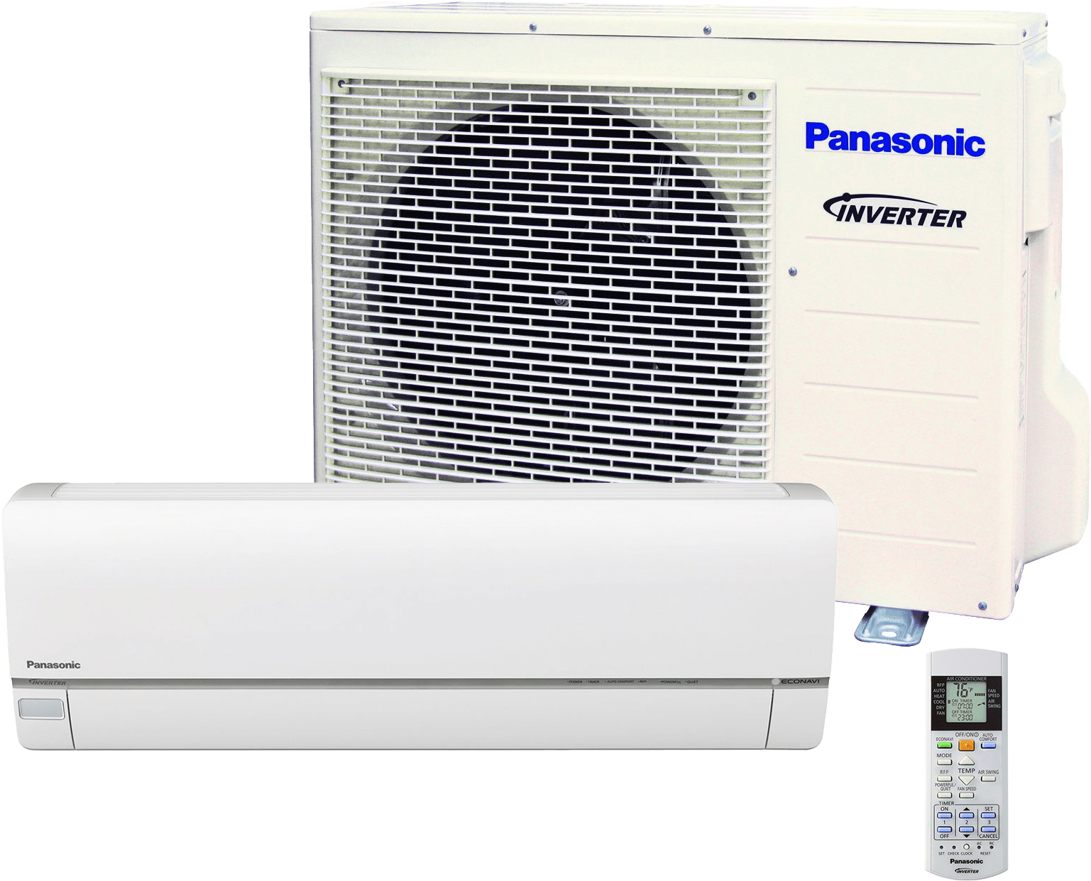 Panasonic Inverter Split A Cwith Remote PNG