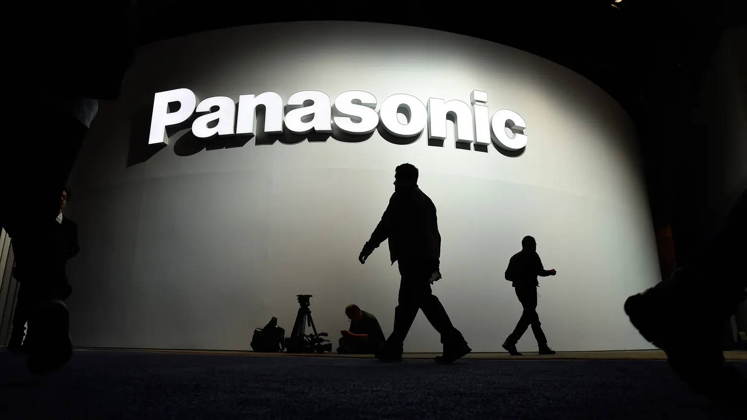 Panasonicsilhouette Män Wallpaper