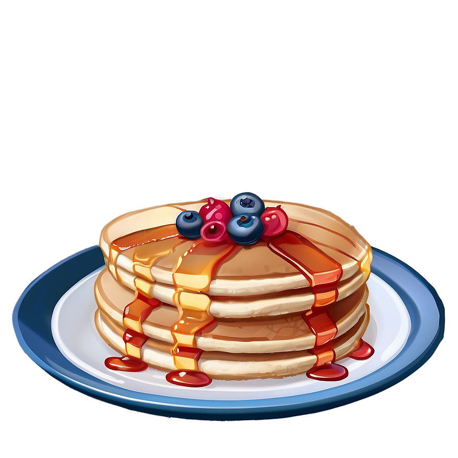 Pancake Breakfast Table Png 05242024 PNG