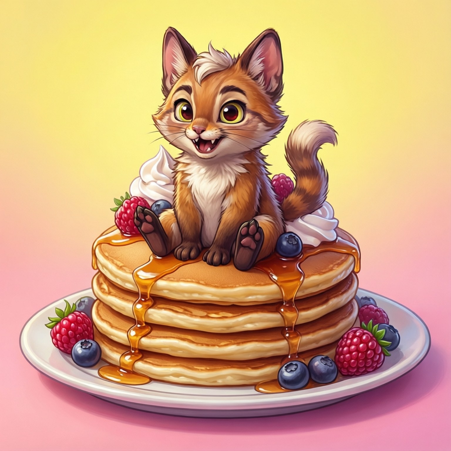 Tumpukan Pancake Wallpaper