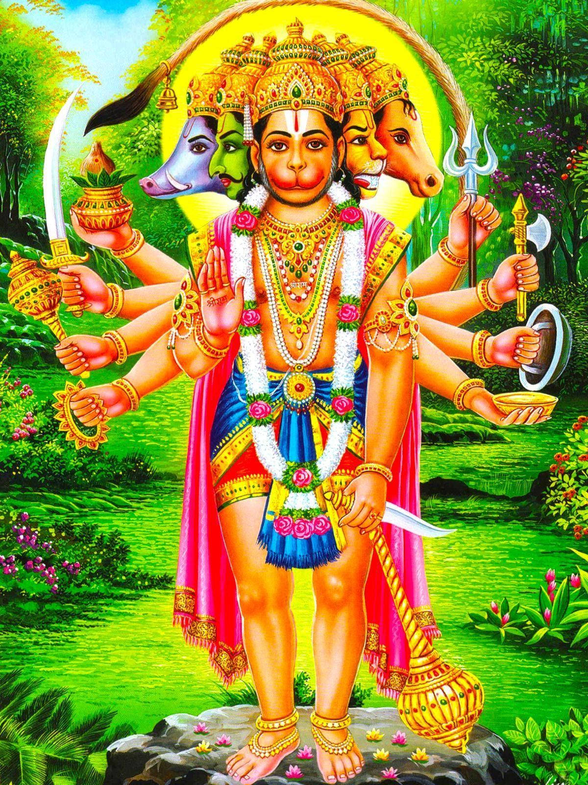  100 Panchmukhi Hanuman Wallpapers Wallpapers