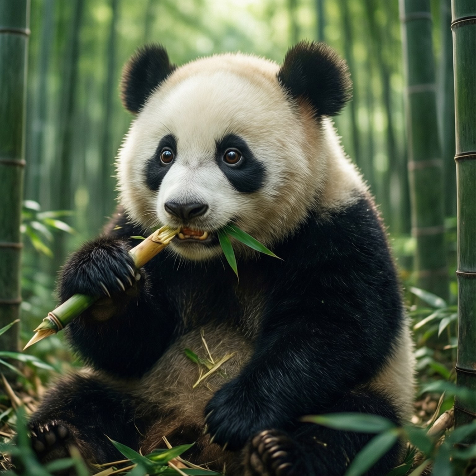 Panda Bamboo Eats Taustakuvat