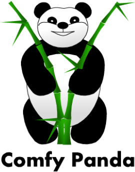 Panda Logowith Bamboo PNG