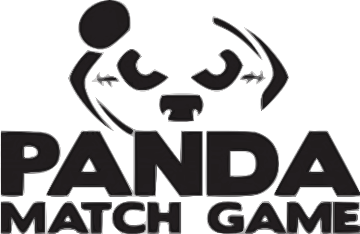 Panda Match Game Logo PNG