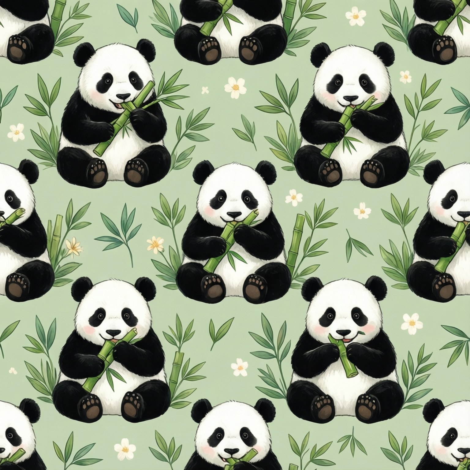 Panda Parade Fonds d'écran