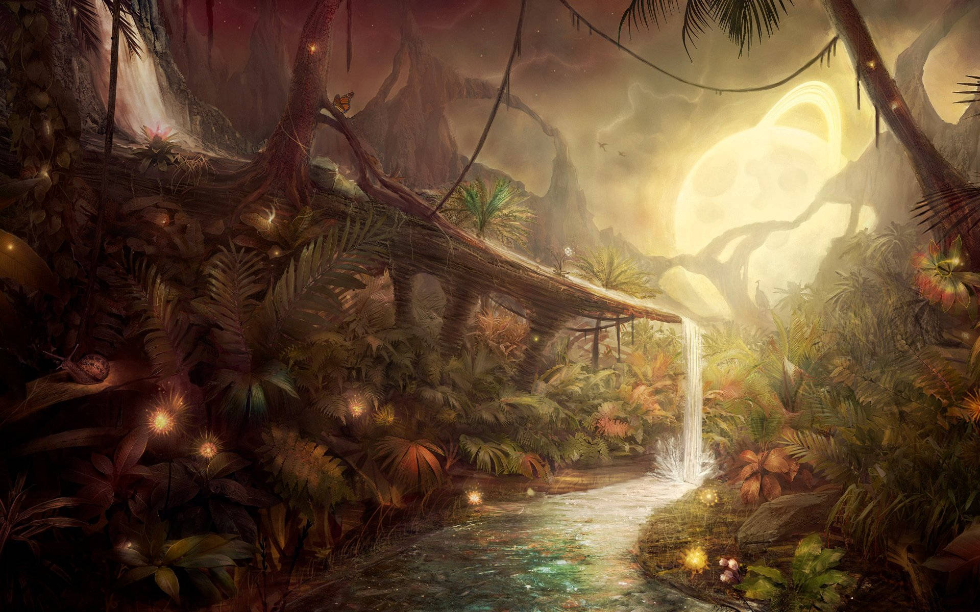 Pandora Fantasy River Wallpaper