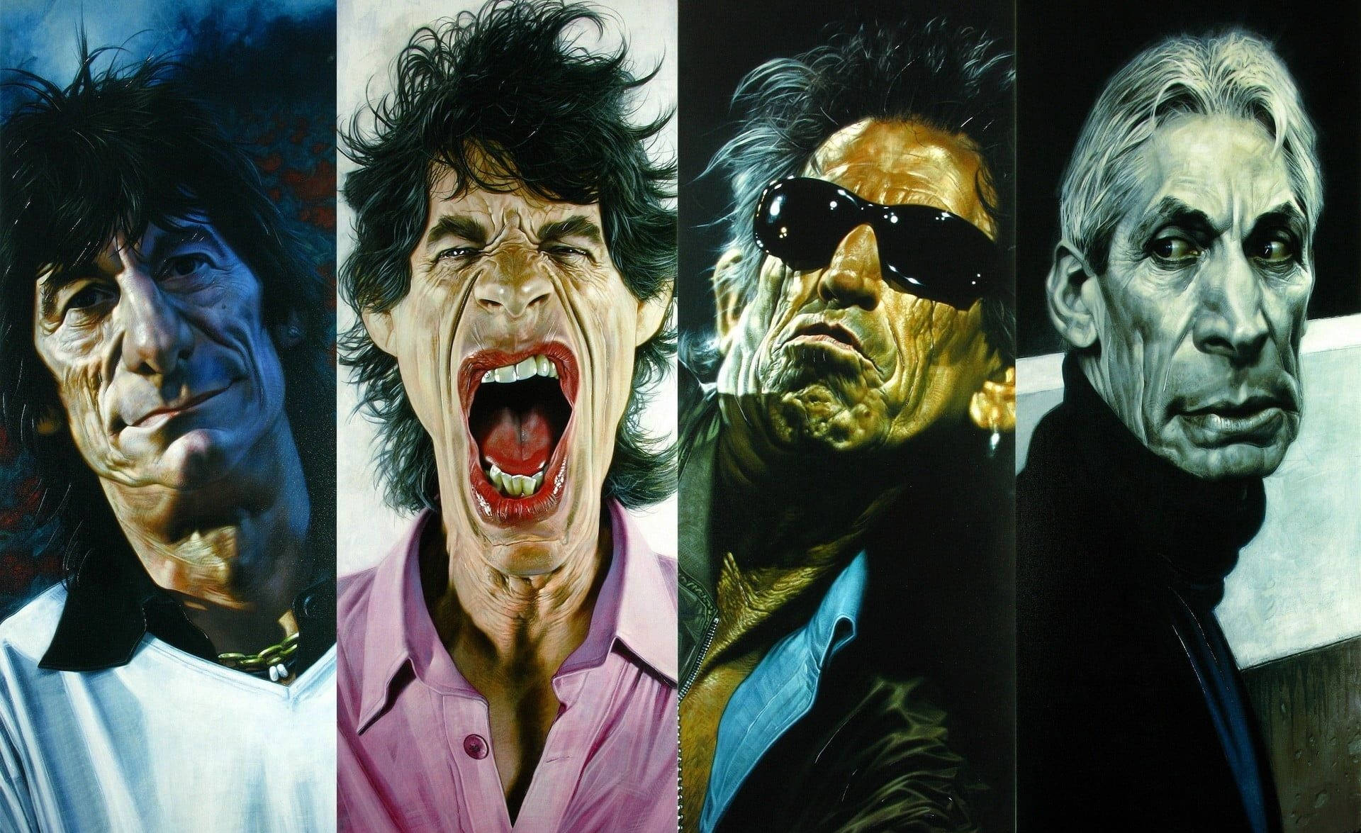 Panel Rolling Stones Wallpaper