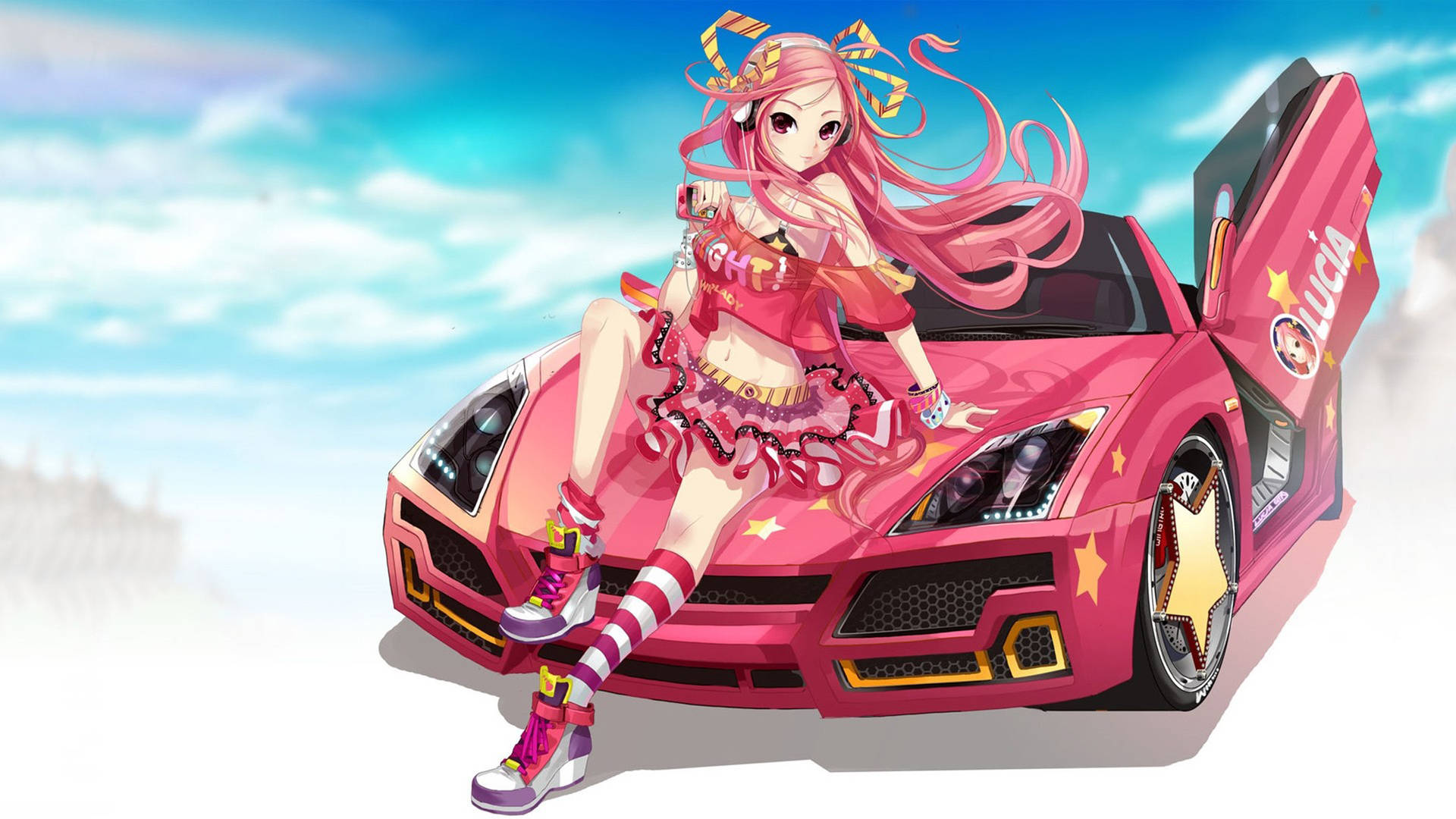 Pangya Anime Car Background