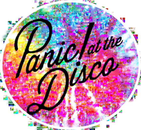 Panicatthe Disco Glitch Art PNG