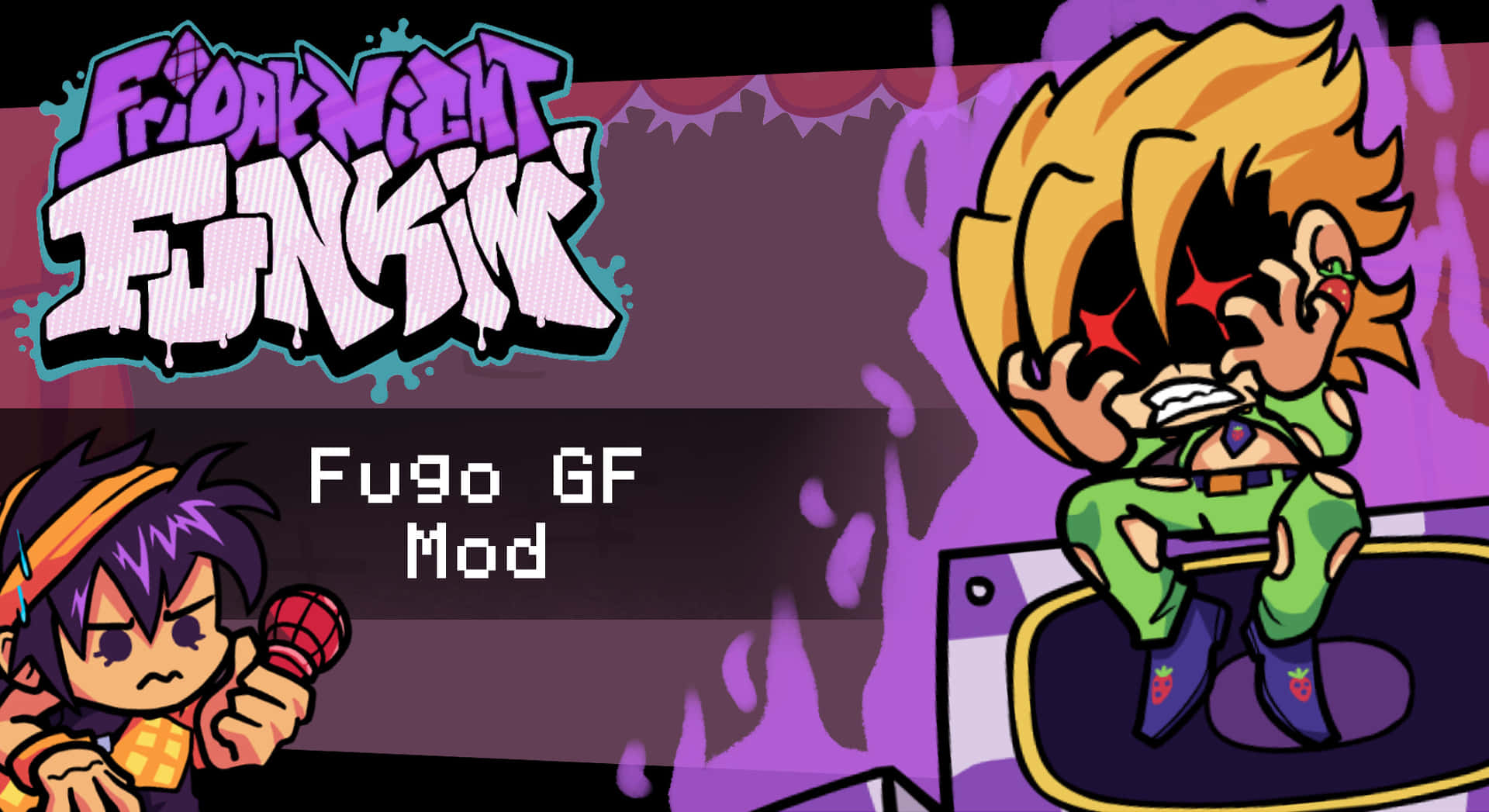 Игра фуго. Friday Night Funkin Jojo Mod. FNF Jojo Mod. Gf Friday Night Funkin для мода. Fugo игра.