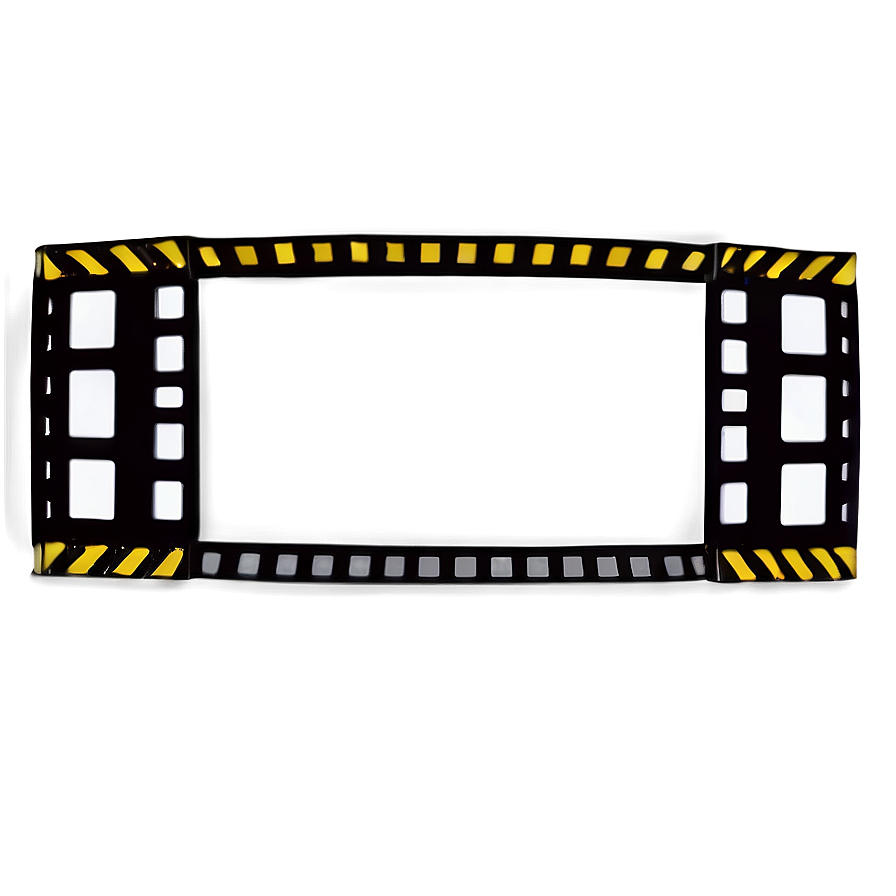 Panoramic Film Frame View Png 06202024 PNG