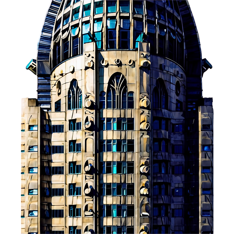 Panoramic View Chrysler Building Png 73 PNG