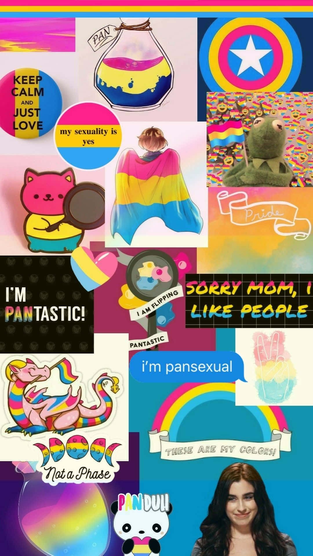 Pansexual Aesthetic pansexual anime HD phone wallpaper  Pxfuel
