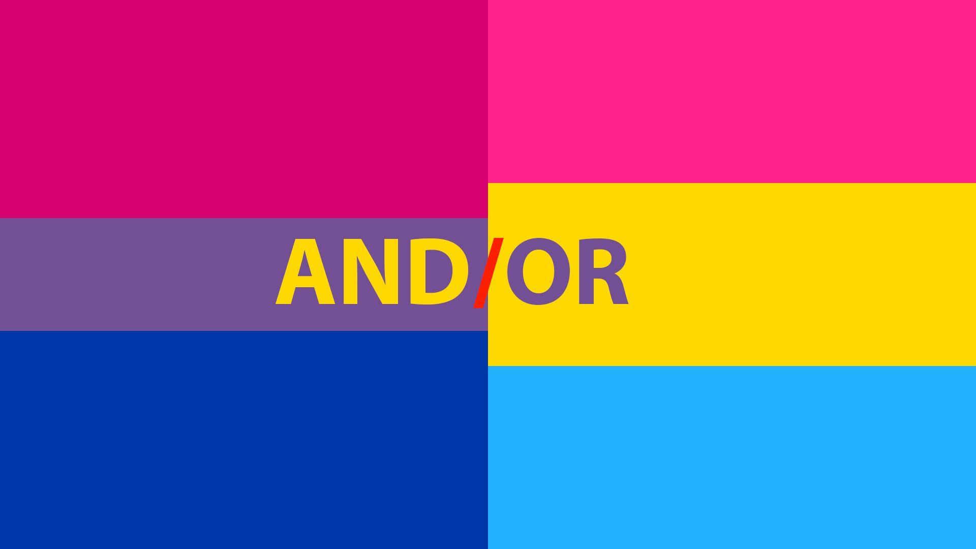 Andor - A Rainbow Colored Flag With The Word Andor