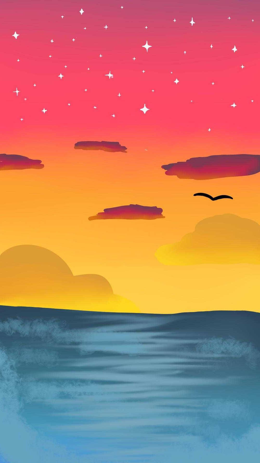 Pansexual Sea And Sky Wallpaper