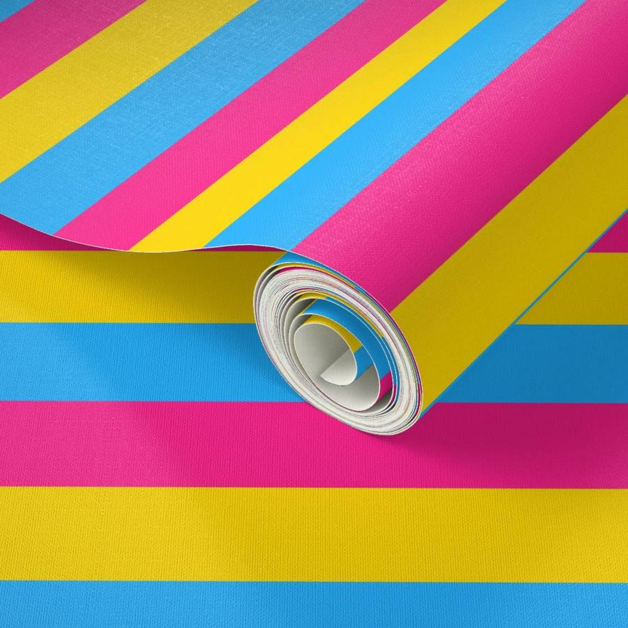Pansexual Wrapping Paper Wallpaper