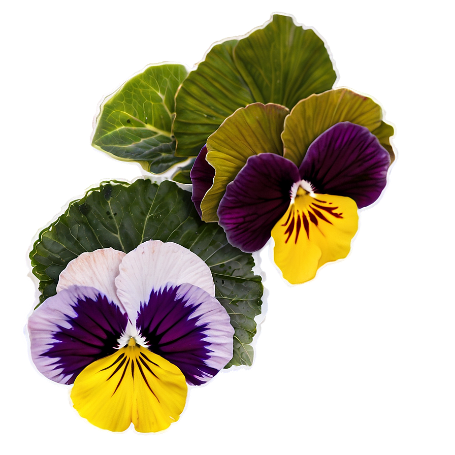 Download Pansy Cluster Png 80 | Wallpapers.com