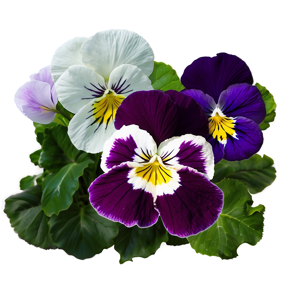 Pansy Field Png Rbm37 PNG