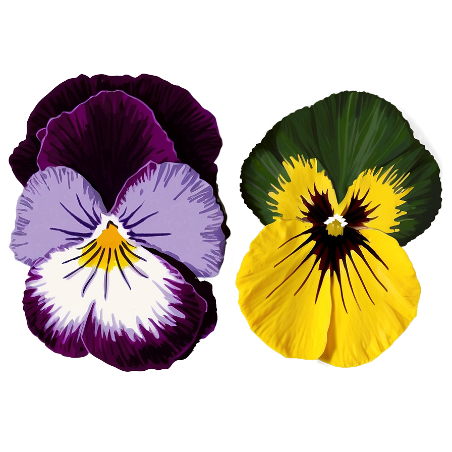 Pansy Flower Transparent Png Pis PNG