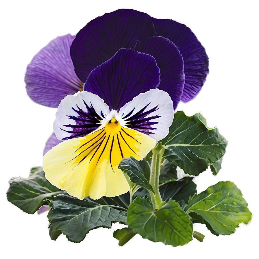 Pansy Under Sunlight Png Opm92 PNG