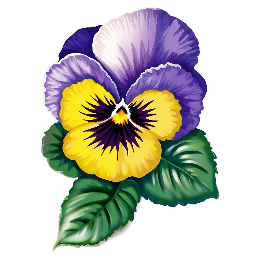 Download Pansy Vector Png Uaf | Wallpapers.com