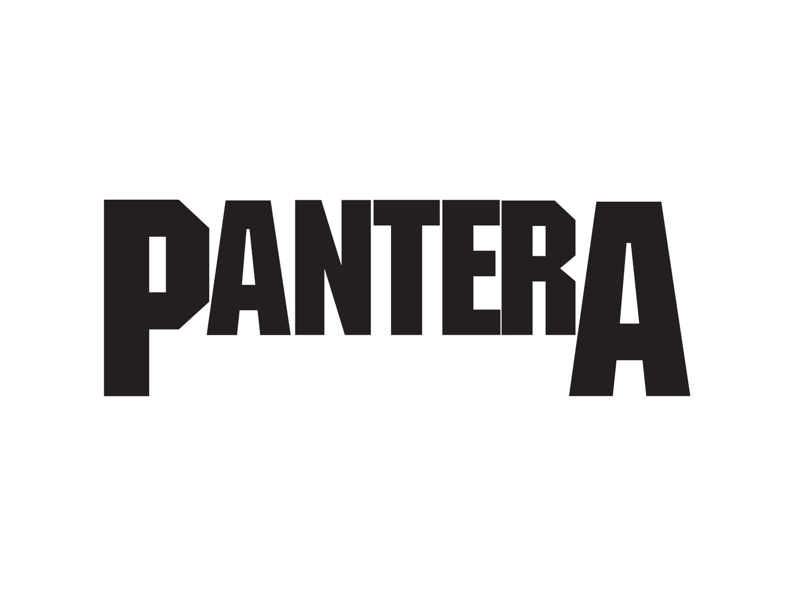 Pantera A Logo On A White Background Wallpaper
