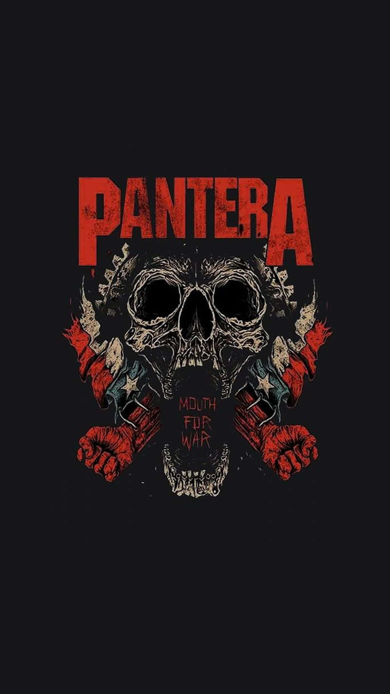 Legendarisk Metal Band Pantera Wallpaper