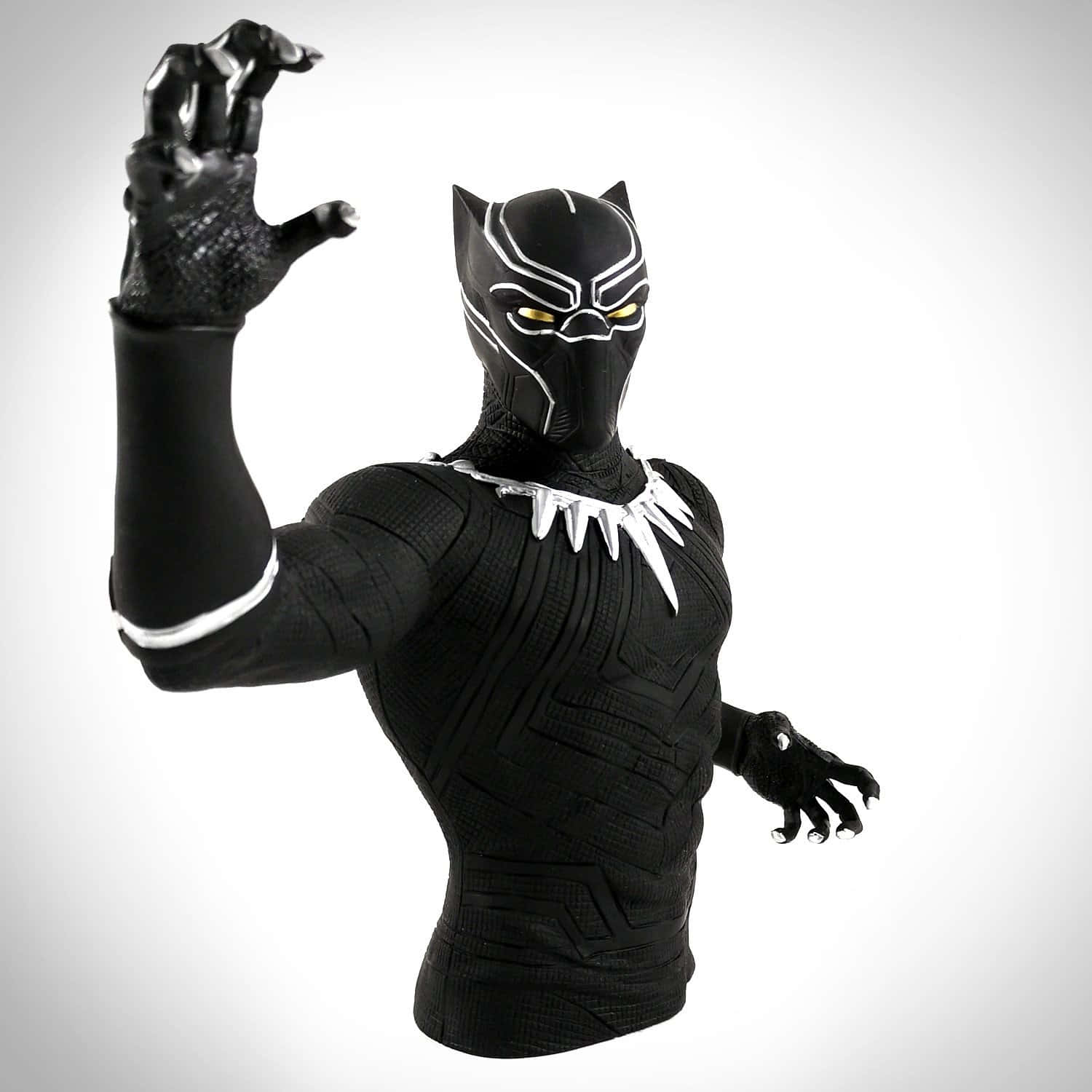 Majestic Black Panther with Unsheathed Claws Wallpaper
