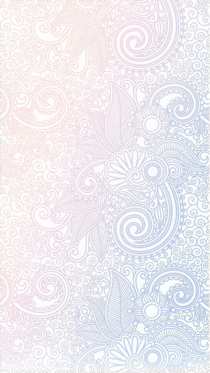 Papelde Parede Paisley 736 X 1308