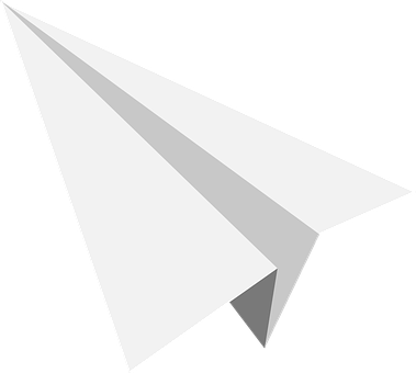 Paper Airplane Graphic PNG
