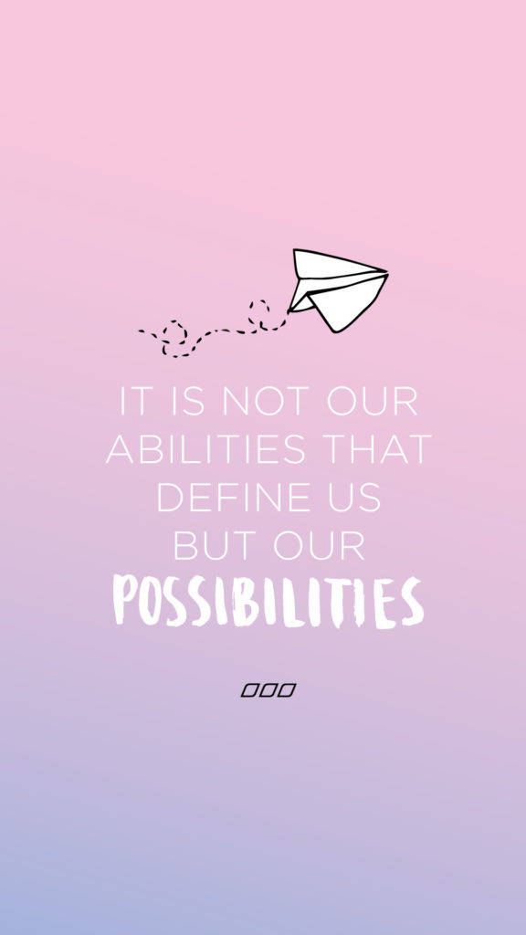 Paper Airplane Motivational Quotes Wallpaper