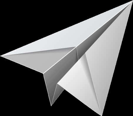 Paper Airplane3 D Rendering PNG