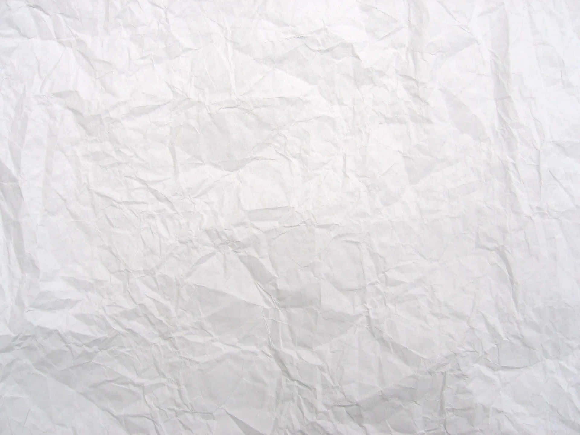 Crumpled Greyish White Paper Background