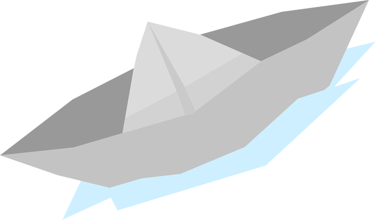 Paper Boat Illustration.png PNG